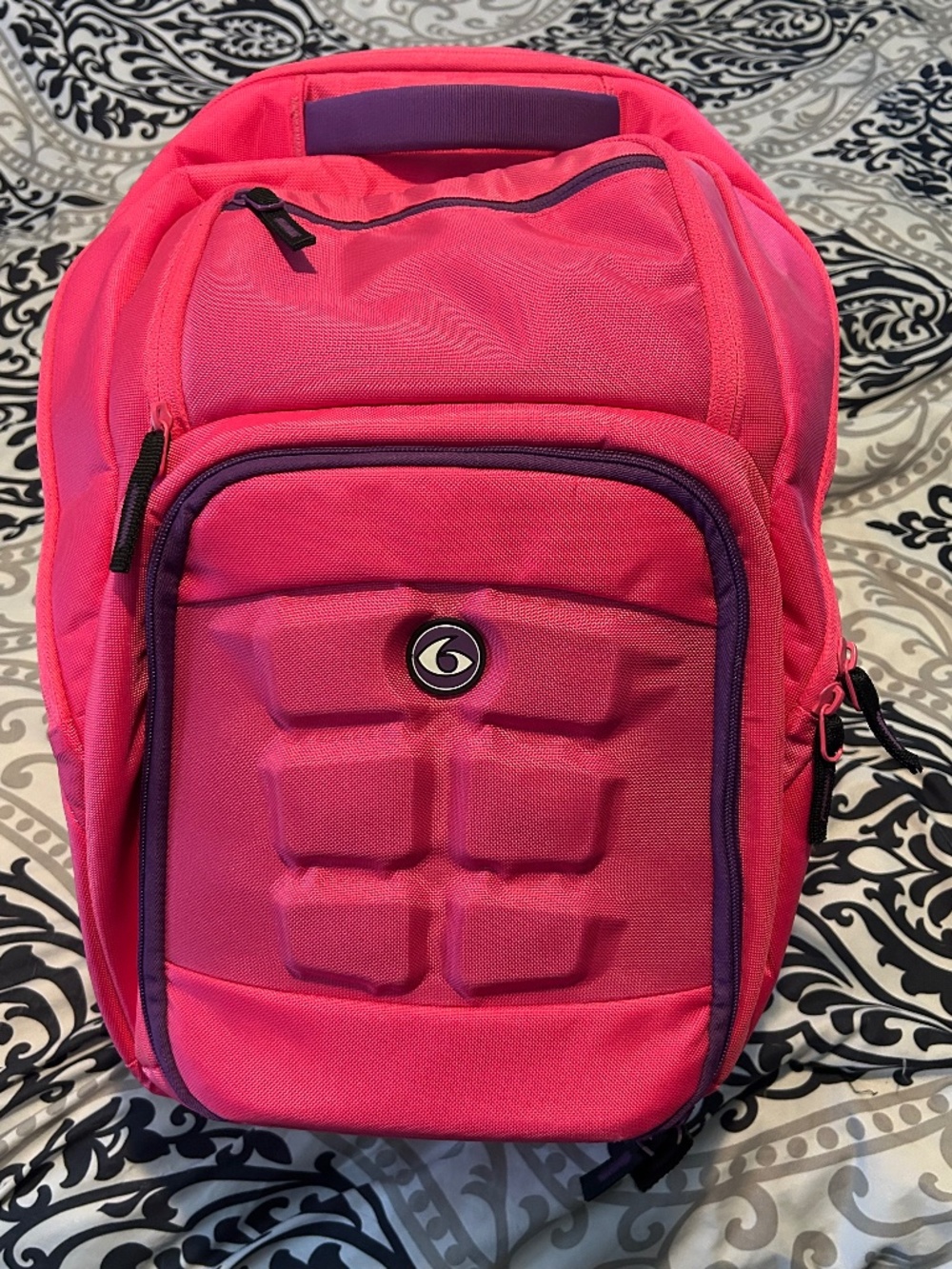 Six Pack Gear Pink Meal Prep Backpack
